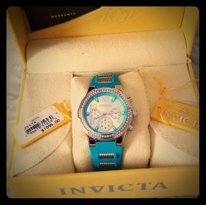 Invicta watch blue